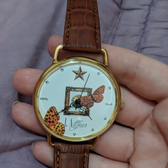 Retro LA Gear butterfly watch - Picture 2 of 4